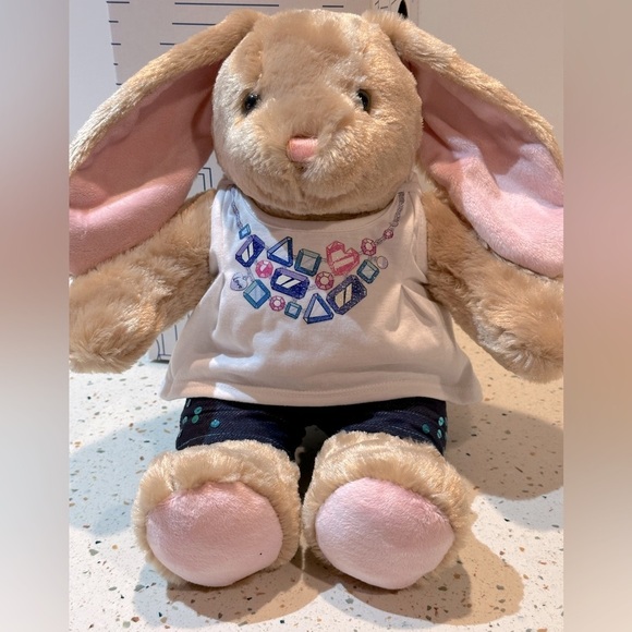 Build-A-Bear Jeweled Tank Top and‎ Shorts, Bunny Plush NOT Included - Picture 2 of 10